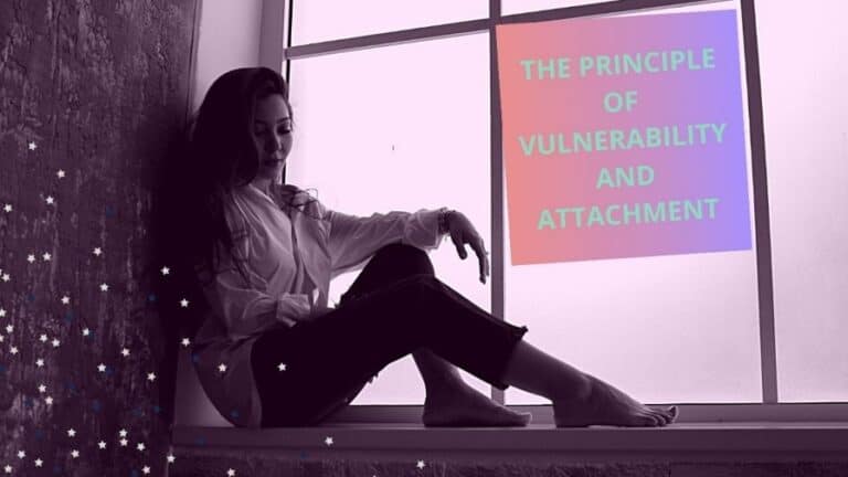 a vulnerable lady with attachment syndrome