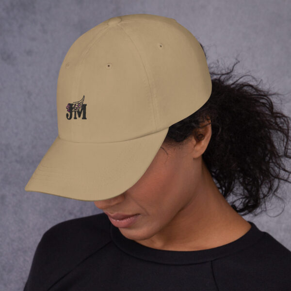 Dad hat with black logo