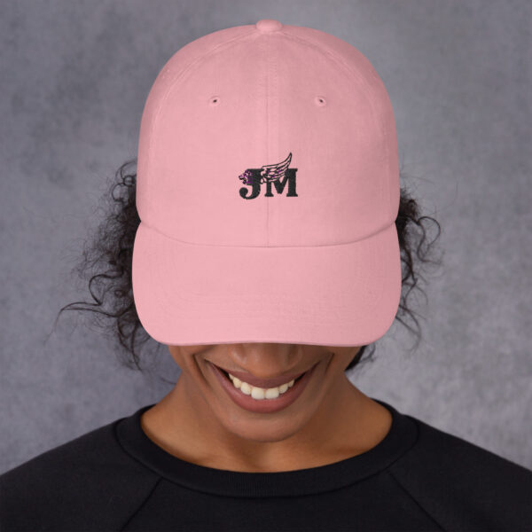 Dad hat with black logo