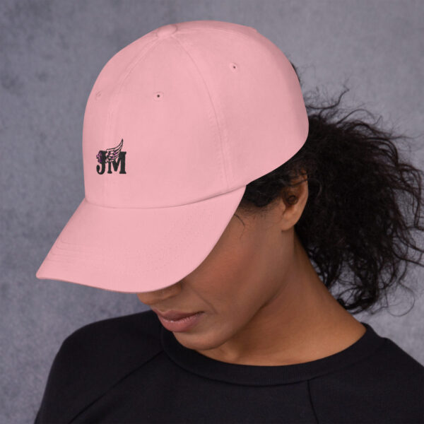 Dad hat with black logo