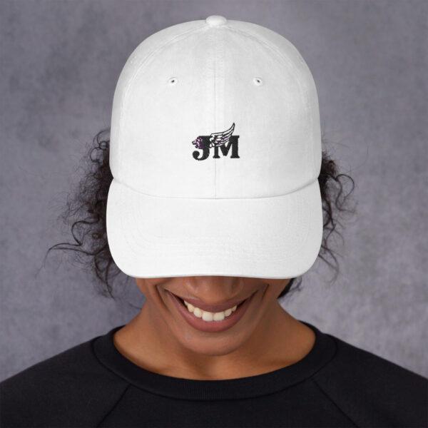 Dad hat with black logo