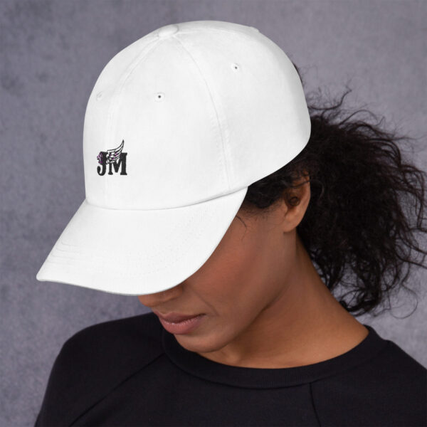 Dad hat with black logo