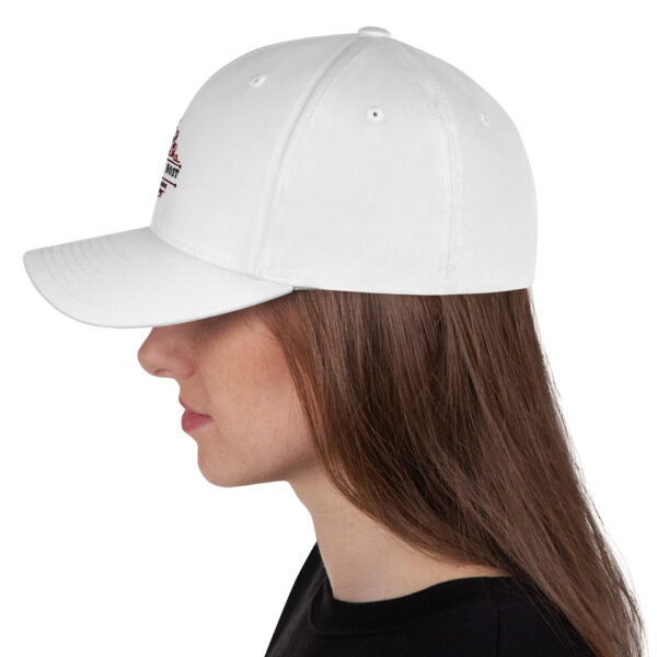 white Structured Twill Cap with Lord of Host Logo