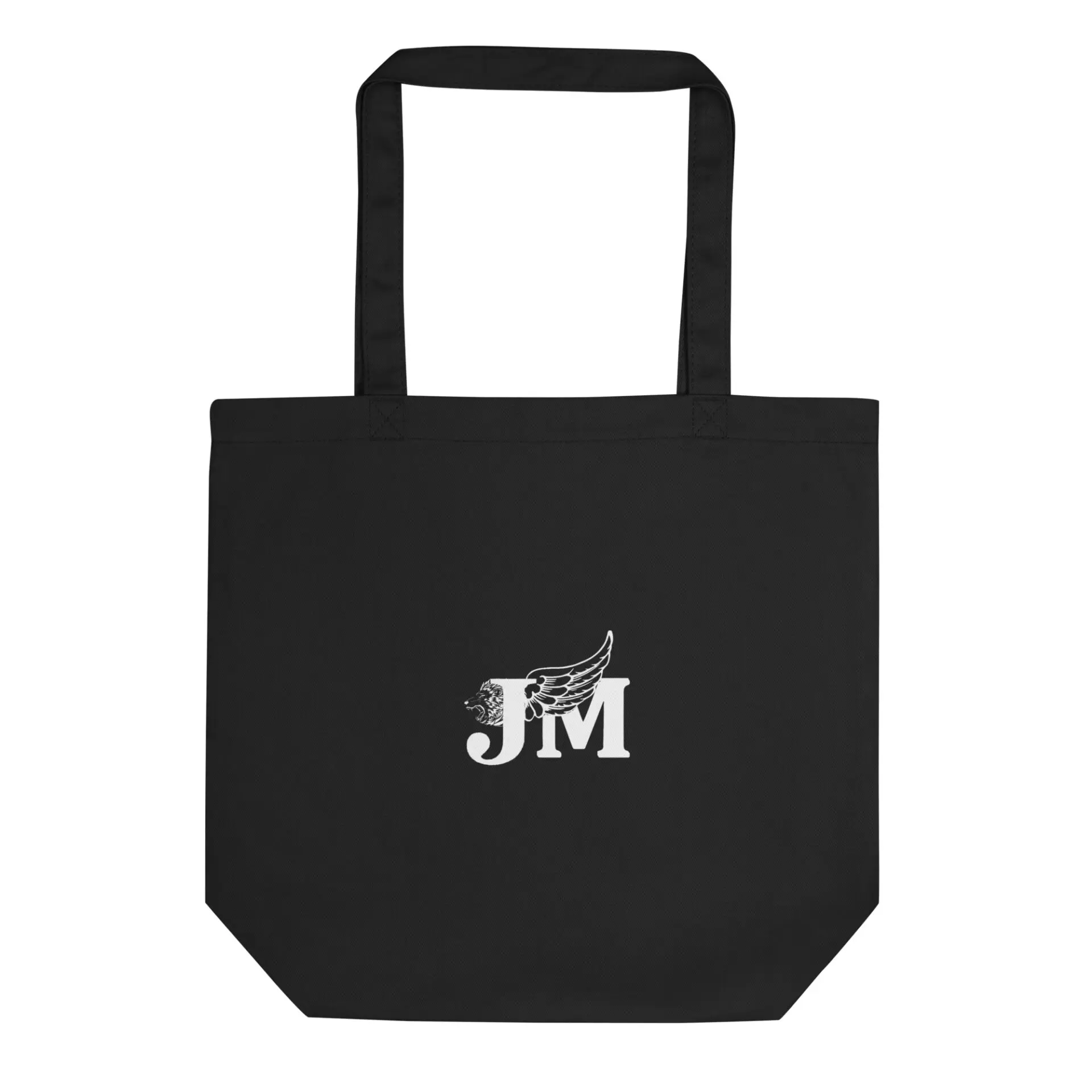 Eco Tote Bag with White Logo 1 Eco Tote Bag with White Logo